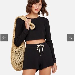 NWOT XS Mate The Label Organic Thermal Lounge Set